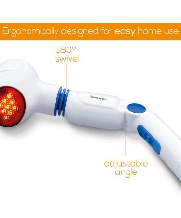 Beurer MG 70 & MG 40 Infrared Massage Devices - Back Neck Arm & Leg Relief with Heat Function - International Shipping Available - Buy Online on GoSupps.com