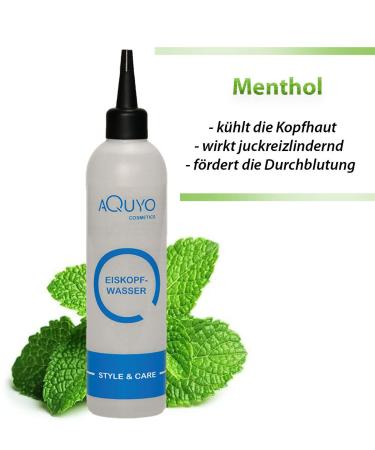 Buy Ice Water Hair Tonic 200ml - Refreshing Scalp Care with Menthol Relieves Itching & Sweating | International Shipping - Buy Online on GoSupps.com