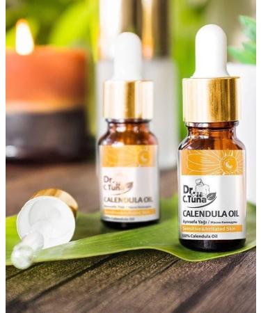 FARMASi Dr. C. Tuna Calendula Oil Moisturizing & Nourishing For Skin Face and Body It Nourishes the Skin and Leaves Behind a Soft and Silky Feeling 1 fl. oz / 30 ml - Buy Online on GoSupps.com