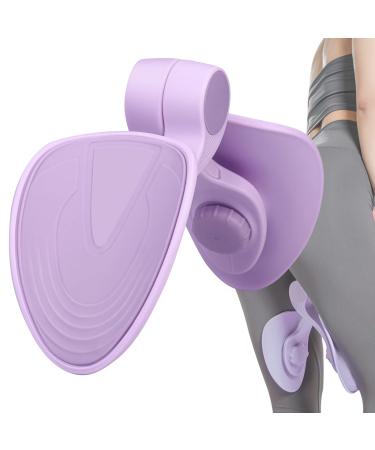 Iyungo thigh trainer leg press for at home pelvic floor trainer butt coach device arm back sports equipment for endurance training pelvic floor lose weight for at home women (purple)