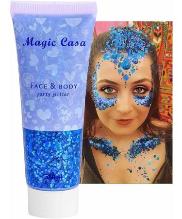  Jildouf Face glitter - Shimmering liquid eyeshadow with body gel glitter gel for body and nails hair glitter body gel for women Jildouf - Buy Online on GoSupps.com