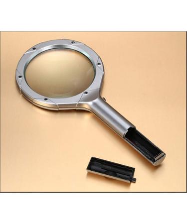 Magnifying Glasses for Hobbies Reading Magnifier HD High Magnification Magnifying Glass with LED Light Magnifier Old Man Reading 10 Times Handheld Magnifying Glass Vision - Buy Online on GoSupps.com