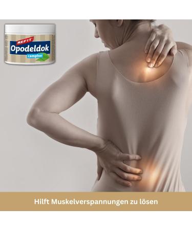 Refit Opodeldok Camphor Ointment 200ml - Herbal Pain Relief Gel with Lavender & Rosemary for Back Muscles & Joints | International Shipping - Buy Online on GoSupps.com