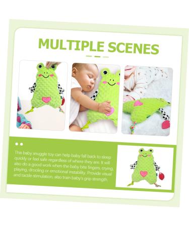 Ibasenice 2ST Sleeping Comfort Towel Cuddly Toy | Baby Pacifier Animal Cloth for Children's Room | Ideal Gift for Boys & Girls - Buy Online on GoSupps.com