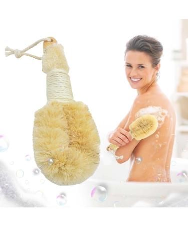 SINGOVE Sisal Brush - Natural Lymphatic Bristle Fibers for Body Smoothing and Exfoliation - Improve Blood Circulation - Spa-Quality Dry Skin Brush for Men and Women - Buy Online on GoSupps.com