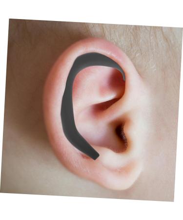 SOLUSTRE Auricle Corrector Ear Muffs - 12 Pairs, Professional External Ear Correction Tool with Silica Gel, Black - Pack of 1 - Buy Online on GoSupps.com