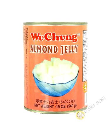 Almond Jelly WU CHUNG 540g China - Pack of 3 pieces