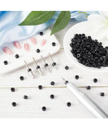 OLYCRAFT 100Pcs Black Nail Drill Bits Caps - 3mm Dust Proof Protector for Electric Nail Files - Nail Art Tools Dust Cover - 7.5x4.5mm Plastic Caps - Buy Online on GoSupps.com