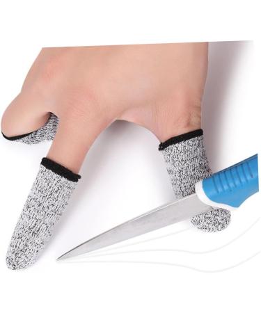 Healifty 8 Pairs Cut Resistant Gloves - Anti-Cut Finger & Thumb Protectors for Safe Cutting | Durable Shield & Impact Resistant Finger Guards - Ideal for Work & Crafts - Buy Online on GoSupps.com
