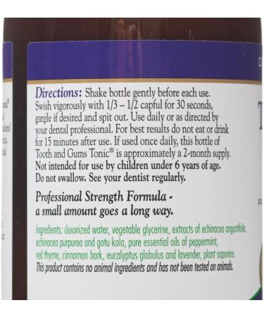 Dental Herb Co. Tooth & Gums Tonic 18 oz. Mouthwash + Essentials Paste Kit - 1.12lb (Pack of 1) - Buy Online on GoSupps.com