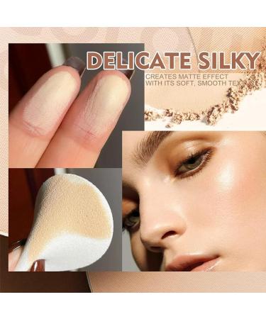 Matte Perfect Powder Oil Control Glossy Surface Makeup Powder Waterproof and Flawless Powder Suitable for Dry Oily Or Mixed Skin. (2# 2pc) - Buy Online on GoSupps.com