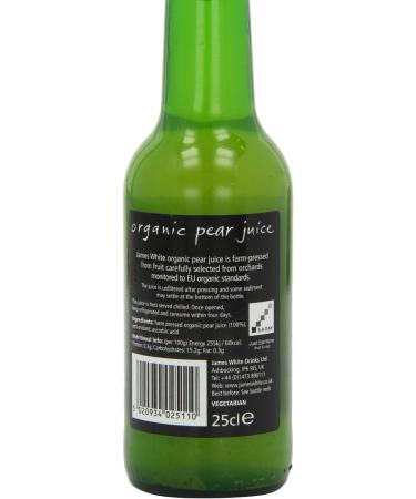  James White James White Organic Pear Juice - 6 x 250 ml - Buy Online on GoSupps.com