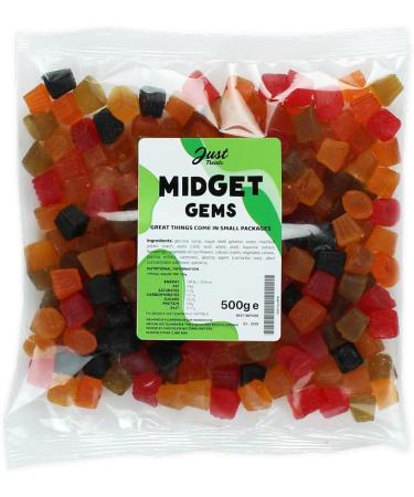 Lion Original Gums The Dark Delight Assortment - Fruit Salad 2 x Liqorice Gums Midget Gems (4 x 500g Bags) - 2 3 3 4 - Buy Online on GoSupps.com