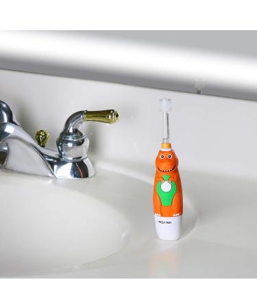 Dinosaur Big Kids Electric Toothbrush for Ages 5+, Sonic Waves, LED Timer, Soft Bristles - Buy Online on GoSupps.com