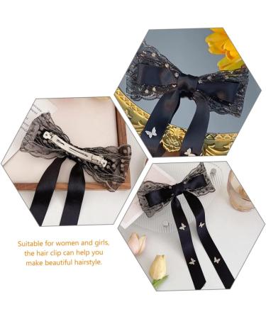 Beavorty bow hairpin hair toppers for women girl hair bows ribbon hair bows clip womens hair clips bows hairpins ribbon bows girl bows hair bows for women fabric Miss vintage South Korea - Buy Online on GoSupps.com