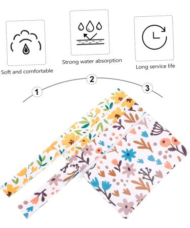 Healeved Menstrual Pad Bags - Set of 2 | Women's Coin Purse & Card Holder Wallet | Menstrual Liner & Tampon Collection Pouch | Cosmetic & Coin Bag - Buy Online on GoSupps.com