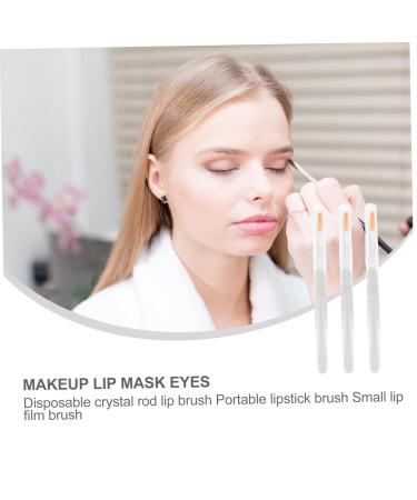 20pcs Crystal Stick Lip Brush Set - Premium Lipstick Brushes with Crystal Handle for Flawless Application - Buy Online on GoSupps.com