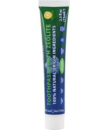 Zeolite Toothpaste - 100% Natural Fluor-Free 2.5 fl oz | 15% Mineral Zeolite | Heiltropfen - International Shipping Available - Buy Online on GoSupps.com
