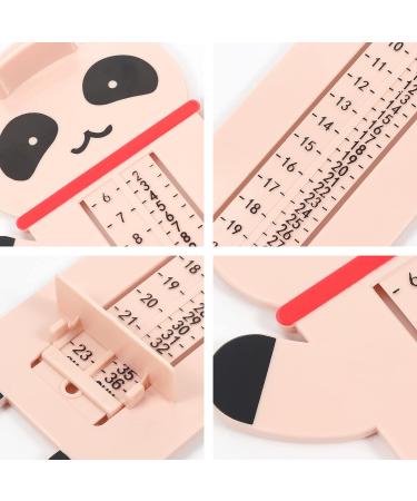 NUOBESTY Baby Foot Measuring Device | Professional Feet Length Ruler with Chart | Child Shoe Sizer Tool - Buy Online on GoSupps.com