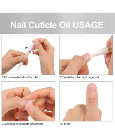 Cuticle Oil for Nail Care Fruity Natural Ingredient Nail Oil Pen Cuticle Oil Pen Organic Nail Oil Pen Nail Care Pen Products Thin Nails And Growth for Damaged Nails(5PC) - Buy Online on GoSupps.com