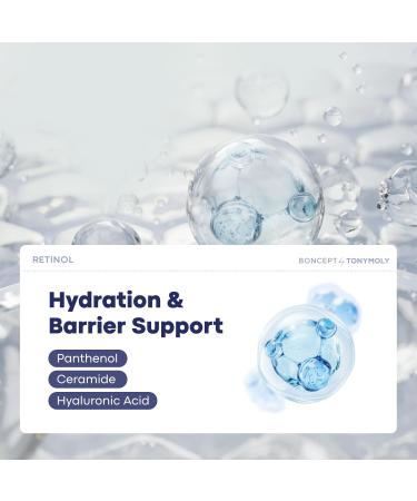 BONCEPT Retinol 500 IU Cream Wrinkle & Fine Line Care Lifting & Firming Hydrating Face Cream with Retinol & Bakuchiol Gentle Daily Skincare for Sensitive Skin K-Beauty 1.69 fl. oz. 50ml - Buy Online on GoSupps.com