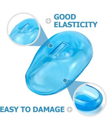 10 Pairs Earmuffs Ear Caps for Hair Dye Ear Shield Hair Color Ear Covers Hair Coloring Ear Covers Ear Covers for Shower Hair Dye Ear Protectors Silica Gel Major Earplugs - Buy Online on GoSupps.com