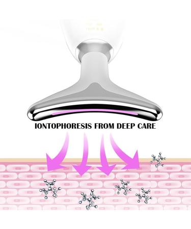 Nadove Micro-Glow Facial Nadove Micro Glow Face Sculptor Micro Glow Facial Machine Microcurrent Multifunctional Facial Massager Double Chin Eliminator (White+White) - Buy Online on GoSupps.com