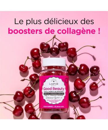 Lashil Beauty - food supplements - good beauty - promotes collagen production - Cure 2 Months - Selenium Vitamin C rose petals lactic ferment - Buy Online on GoSupps.com