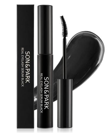 SON&PARK Lash Serum for Eyelash Growth and Thickness  Black  Collagen Biotin Lash Boost for Lash and Brow  Mascara Effect Serum (Large capacity 0.52 oz) (Black)