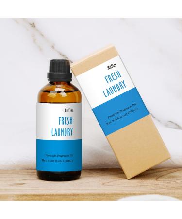 Fresh Laundry Fragrance Oil 3.38 OZ/100ML MitFlor Single Scented Oil Fragrance Oil for Soap & Candle Making Aromatherapy Diffuser Oil Fresh Laundry 3.38 Fl Oz (Pack of 1) - Buy Online on GoSupps.com