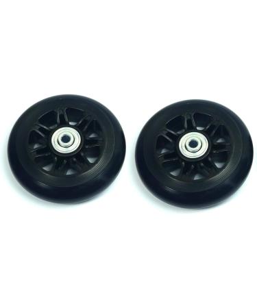 YongXuan Mute Wear-Resistant Luggage Suitcase Replacement Wheels Kit - 90mm x 24mm - Buy Online on GoSupps.com