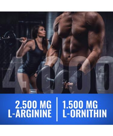 Buy Weider Arginine + Ornithine 4000 - High Dose L-Arginine Capsules | Pre-Workout Booster for Blood Circulation | 180 Amino Acid Capsules - Buy Online on GoSupps.com