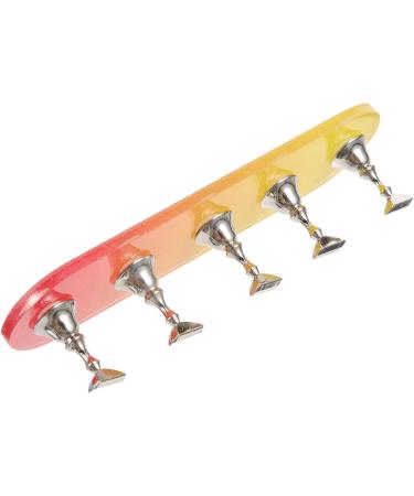 minkissy 2 Sets Nail Practice Holder Nail Art Decoration Nail Decorations for Nail Art Beauty Nail Holders Nail Racks for Nail Painting Nail Stand Accessories Plastic Fixture - Buy Online on GoSupps.com