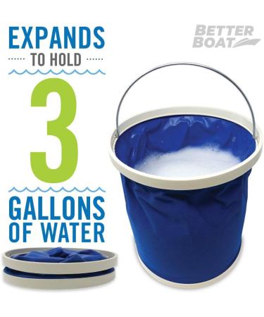 Microfiber Boat Cleaner and Car Wash Kit - Non-Scratch Sponge Bucket, Wash Cloths for Interior and Exterior - Ideal for Fiberglass Boat Hulls and Car Seats - Complete Cleaning Supplies - Buy Online on GoSupps.com