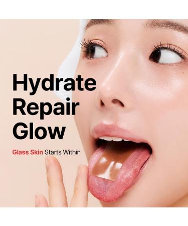 ESTHER FORMULA Ceramide Strips (15 ct) - Fast-Absorbing Oral Beauty Film with Phytoceramides & Hyaluronic Acid for Skin Hydration Barrier Support & Elasticity | Korean Supplements | Made in USA - Buy Online on GoSupps.com