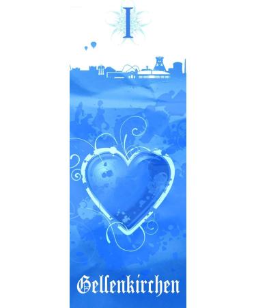 FC Schalke 04 Pacifier Set (6-16 Months) - Silicone Set of 2 + I Love Gelsenkirchen Bookmark | International Shipping - Buy Online on GoSupps.com