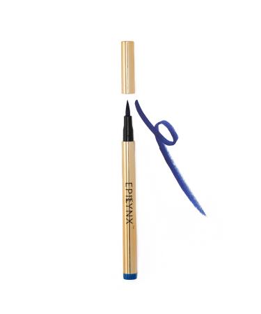EPILYNX by Dr. Liia Long Lasting Waterproof Liquid Eyeliner with Precision Tip | Gluten and Allergen Free  Vegan Eyeliner Pencil |2mL| Blue