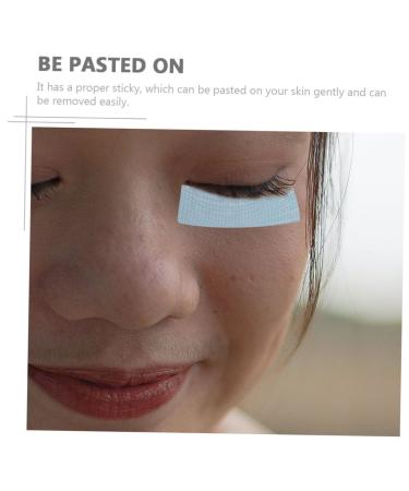 Beavorty Blue Mascara 2 Rolls Silicone Gel Band Tools Mascara Eyelash Tapes Eye Gel Eyelash Patches Blindfold Breathable - Buy Online on GoSupps.com