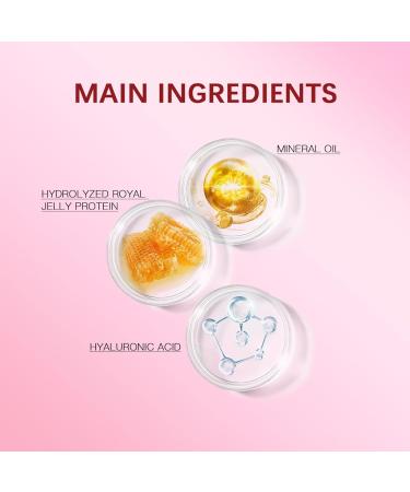 Moisturizing Lip Oil 10 ml with Nutritive Action Smoothing and Repairing - Volumizing Lip Gloss with Straws for Travel and Work Home and School for Girlfriend Sister - Buy Online on GoSupps.com