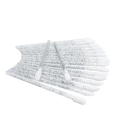 200 Disposable Lip Brushes & Lip Gloss Applicators - Crystal Black Lipstick Tool Kit for Perfect Makeup - Buy Online on GoSupps.com