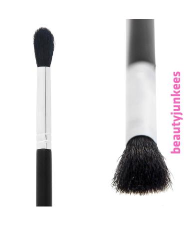 Professional 2pc Eyeshadow Blending Makeup Brushes Set - Beauty Junkees Tapered Bristles for Flawless Crease & Pencil Eyeliner Smudging | Premium Quality - Buy Online on GoSupps.com