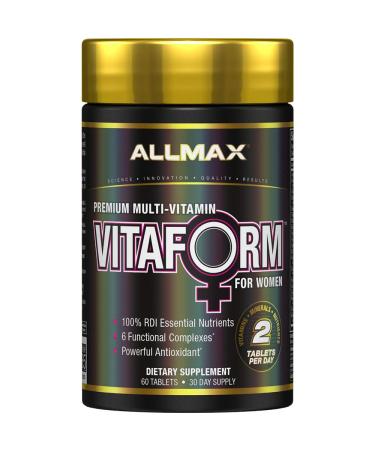 ALLMAX Nutrition Vitaform Premium Multi-Vitamin For Women 60 Tablets