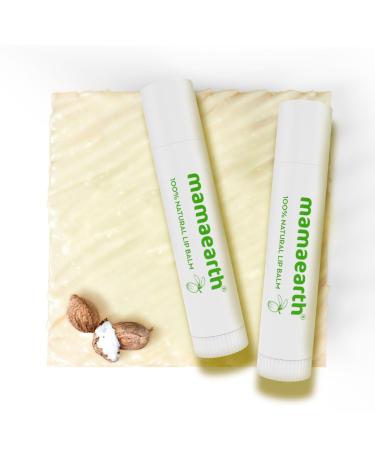 Mamaearth Nourishing Lip Balm with Vitamin E & Shea Butter | 100% Natural Lip Care | Deep Moisturization & Soft Lips | 0.14 oz (4 g) - Buy Online on GoSupps.com