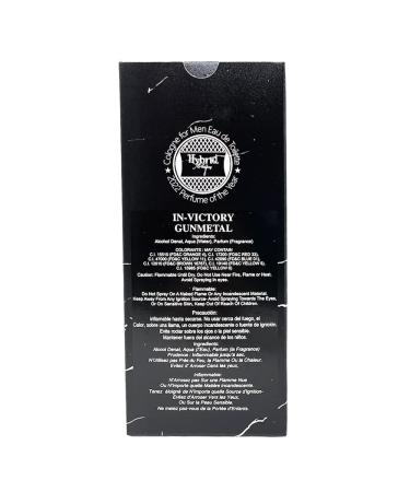 Hybrid & Company In Victory Gunmetal Cologne for Men Eau De Toilette Natural Spray Masculine Scent 3.4 Fl Oz In-Victory Gunmetal 3.4 Fl Oz (Pack of 1) - Buy Online on GoSupps.com
