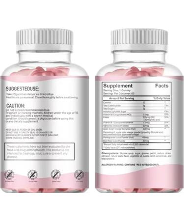 MACA ROOTS BBL Gummies for Peach Hip Shape 100% Natural with Vitamin E 60 Gummies - Buy Online on GoSupps.com
