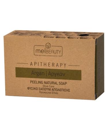 MelBeauty Exfoliating Honey and Olive Oil Soap with Argan and Olive Core 85 g Hansel Soap