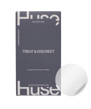 Huse Discreet Spot Covers Ultra-Thin Hydrocolloid Skin Patches for Blemish-Prone Areas 3 Sizes (48 Count) 48 Patches Discreet