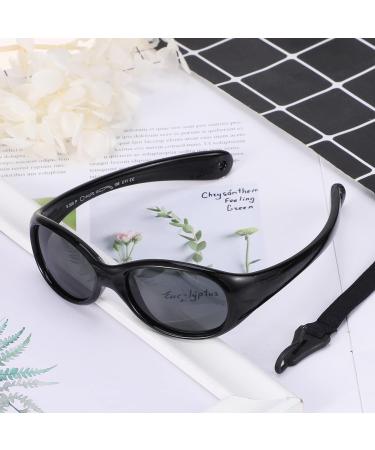 Hifot Baby Sunglasses | UV Protection | Polarized | Flexible Kids Glasses | Ages 6 months-2 years | Black - Buy Online on GoSupps.com