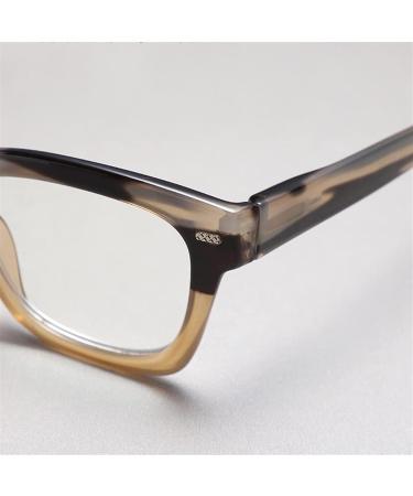 Buy Large Square Frame Reading Glasses | Blue Light Blocking Computer Eyeglasses 2.0X - Unisex | International Shipping Available - Buy Online on GoSupps.com