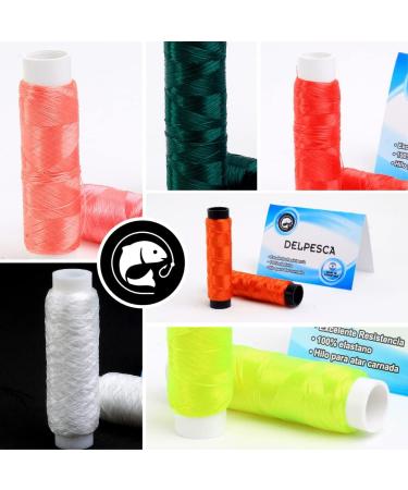 DelPesca Pack x12 Invisible Nylon Fishing Bait Elastic Thread Spool 150mts - Transparent White - Buy Online on GoSupps.com